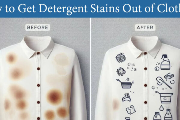 How to Get Detergent Stains Out of Clothes