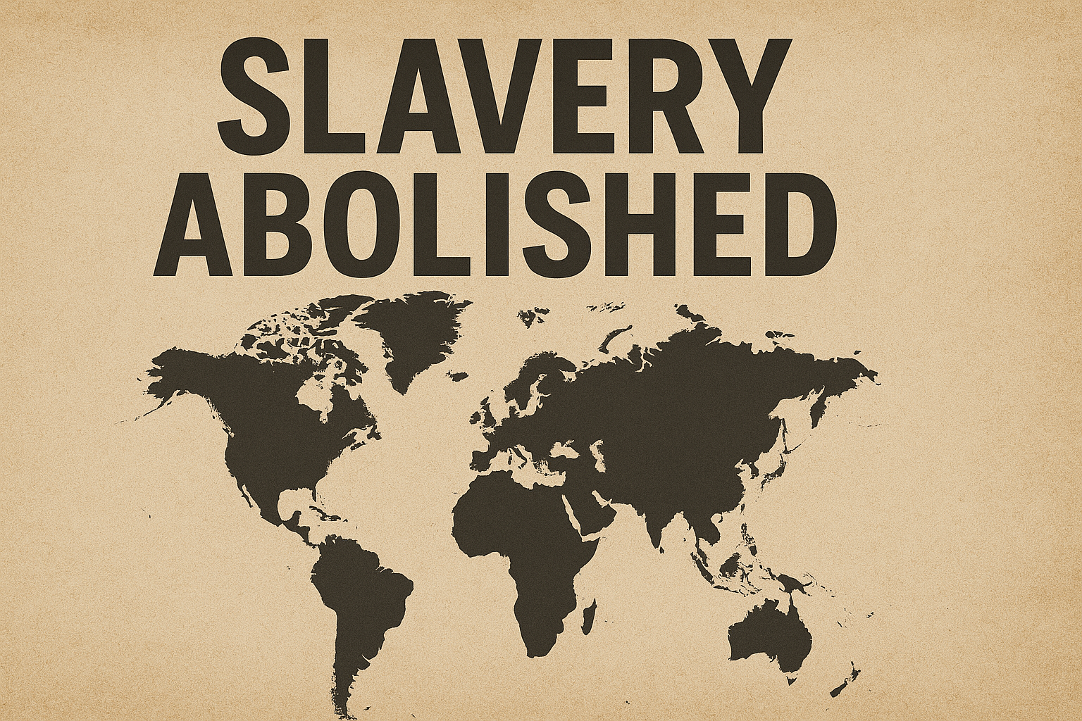 when was slavery abolished